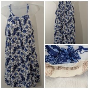 Altar'd State Large Paisley Sundress Whimsical Boho Lightweight Travel Comfort